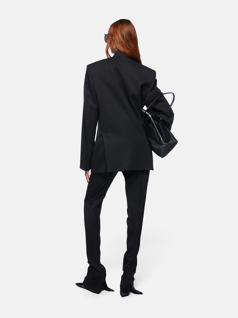 THE ATTICO Black long pants BLACK 250WCP00250WWW046AA100