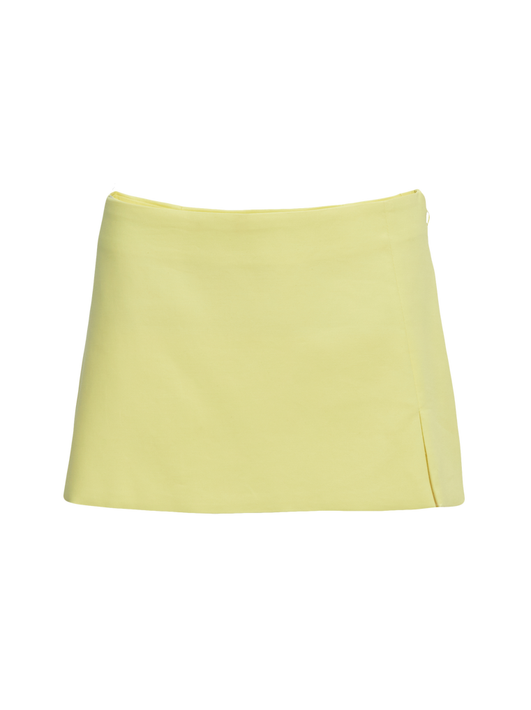 The Attico Pants and Skirts | The Attico - Lime mini skirt