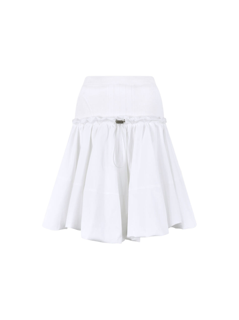 THE ATTICO White midi skirt White 260WCS00288CCE002AA001