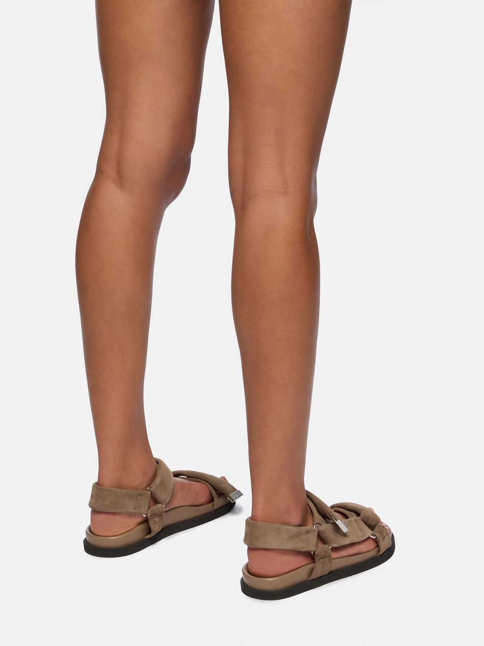 THE ATTICO ''Salinas'' light grey flatform Light grey 250WSH00861LBT007AA607