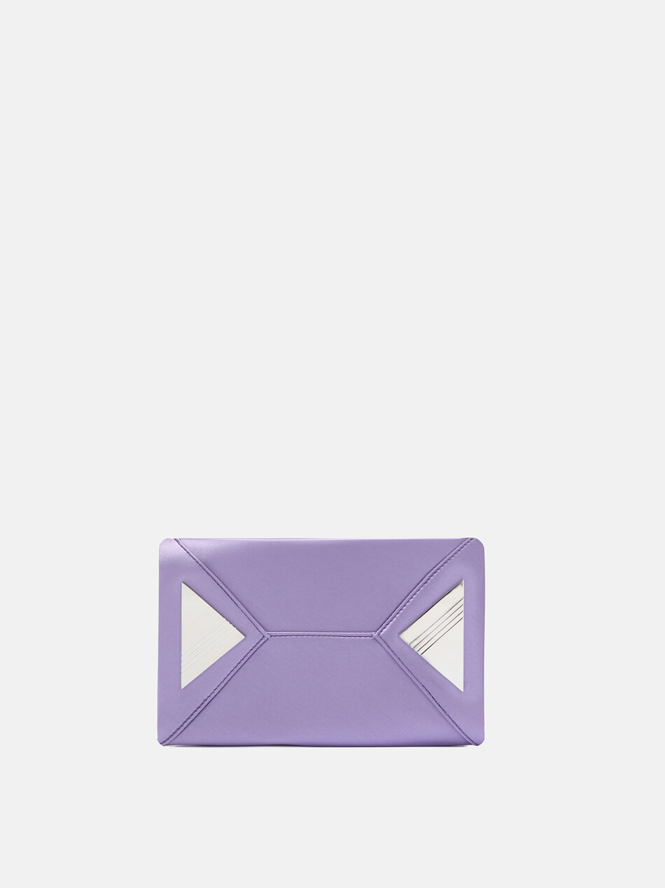 THE ATTICO ''La Passeggiata Mini'' lilac top handle LILAC 260WAH00063PCA001AA011