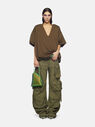 THE ATTICO ''Fern'' military long pants Military 236WCP95C069390