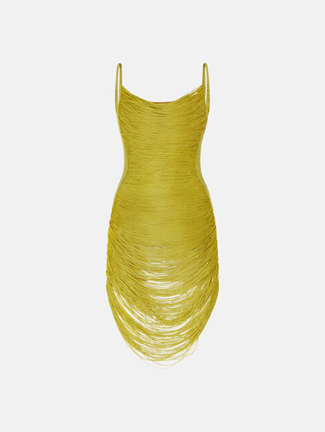 THE ATTICO Light green mini dress LIGHT GREEN 250WCA00433KVV015AA131