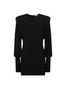 THE ATTICO ''Quinn'' black mini dress  227WCA118RY01100
