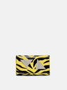 THE ATTICO ''Friday'' black and yellow mini handbag  227WAH02EL020227