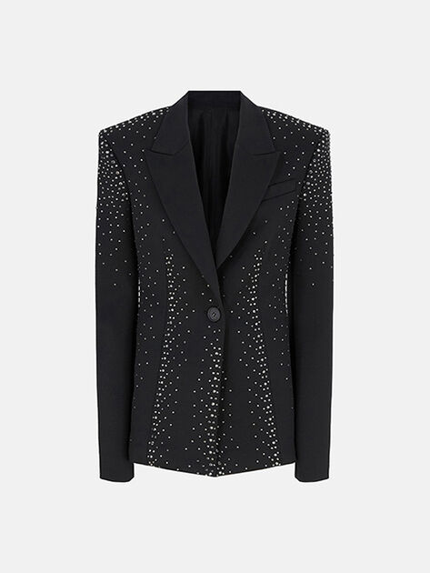 THE ATTICO Black blazer BLACK 250WCG00061WWW046TS100