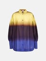 THE ATTICO Blue, purple and light yellow shirt Blue/purple/light yellow 243WCH17C083P656