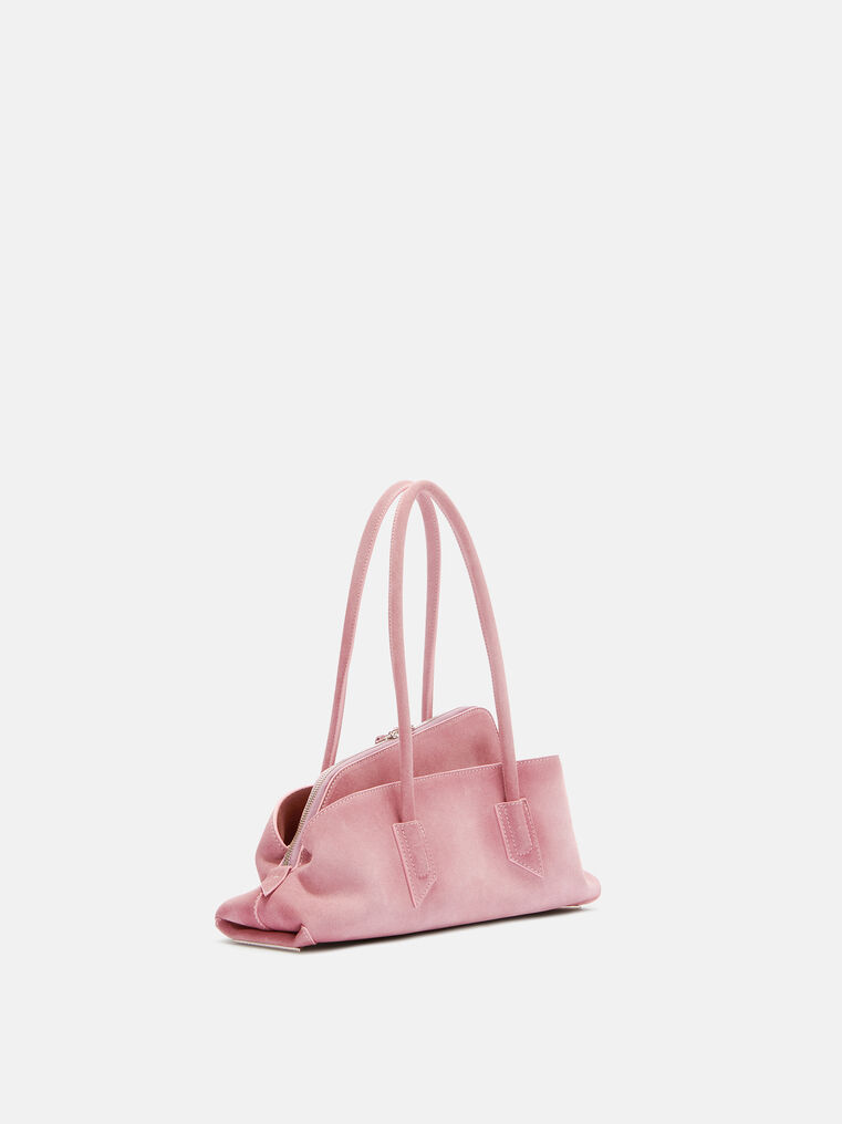 Attico Top Handle ''la Passeggiata Small'' Rose In Pink