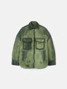 THE ATTICO Military green short coat nylon  238WCB27E085081