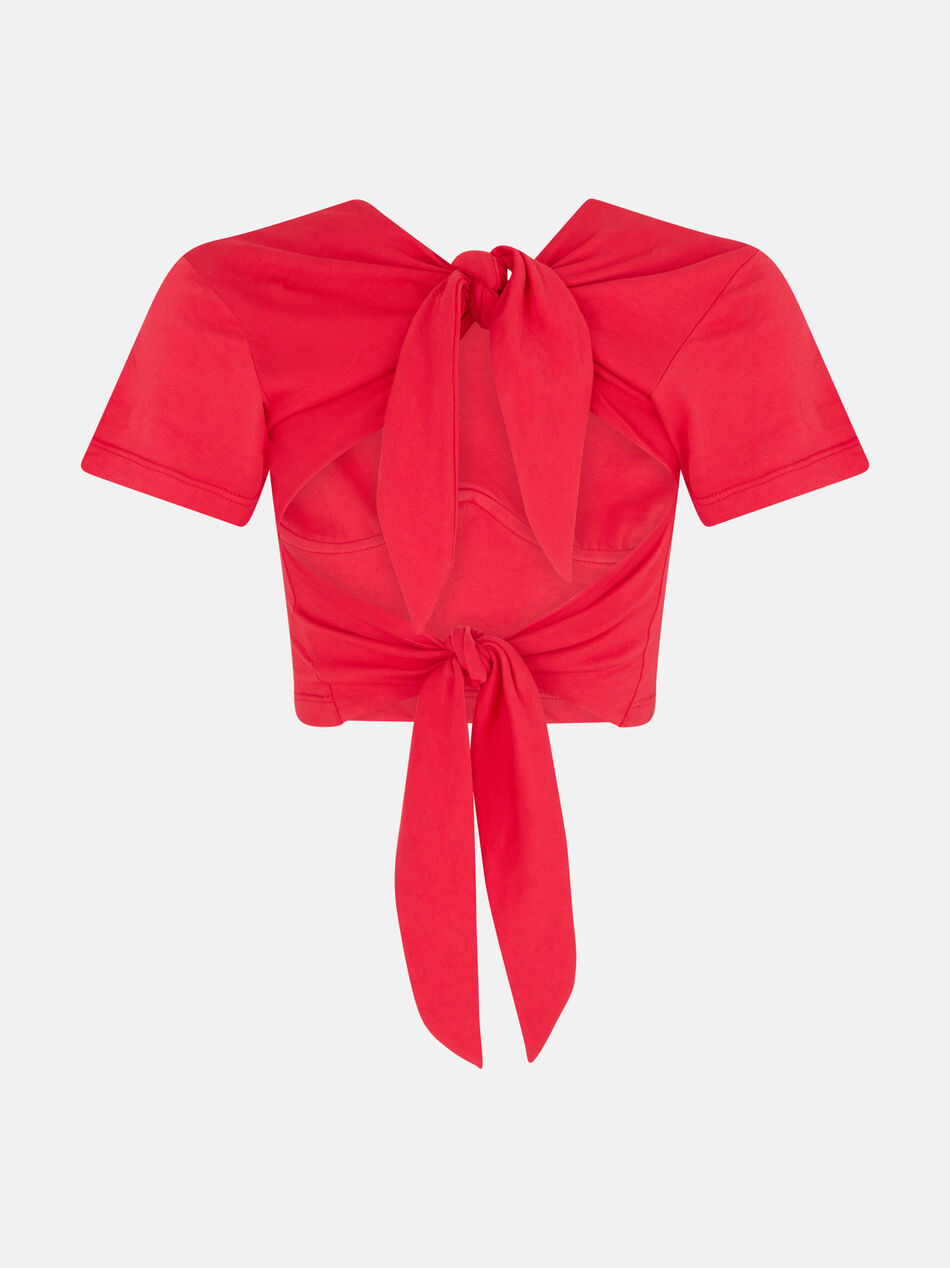 THE ATTICO Red t-shirt RED 260WCT00363JJJ082AA010