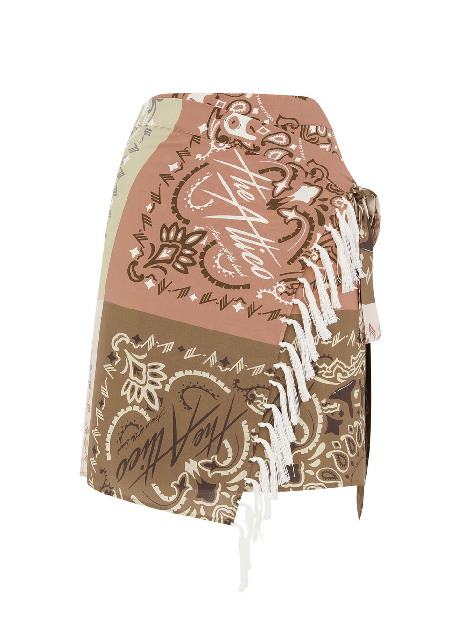 THE ATTICO Multicolor pareo MULTICOLOR 250WCR00139VVV091PR021