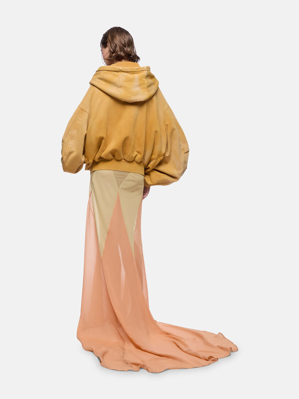 THE ATTICO Sand long dress SAND 250WCW00227MIX033AA296