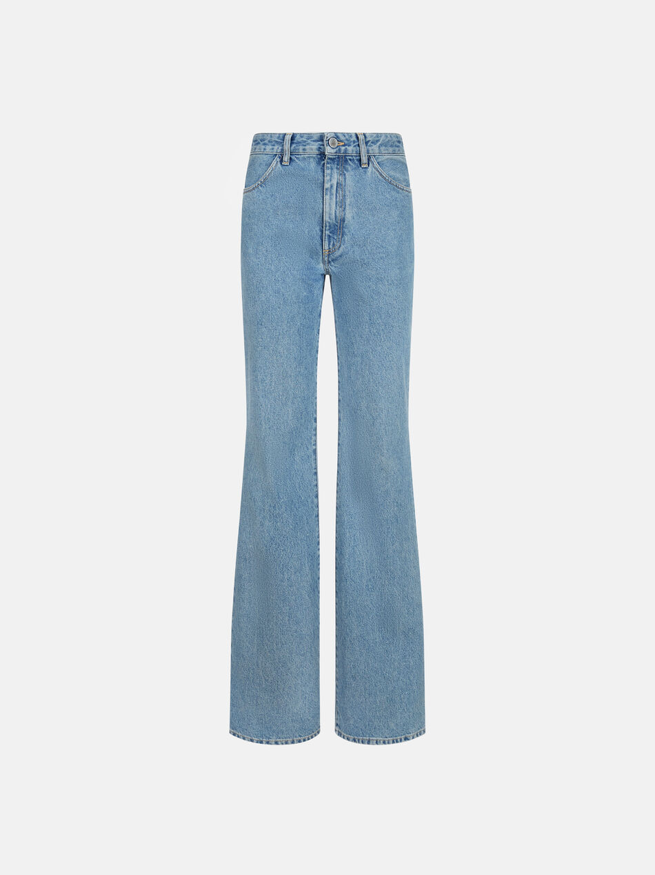 THE ATTICO Sky blue long pant SKY BLUE 251WCP00281DDD085AA024