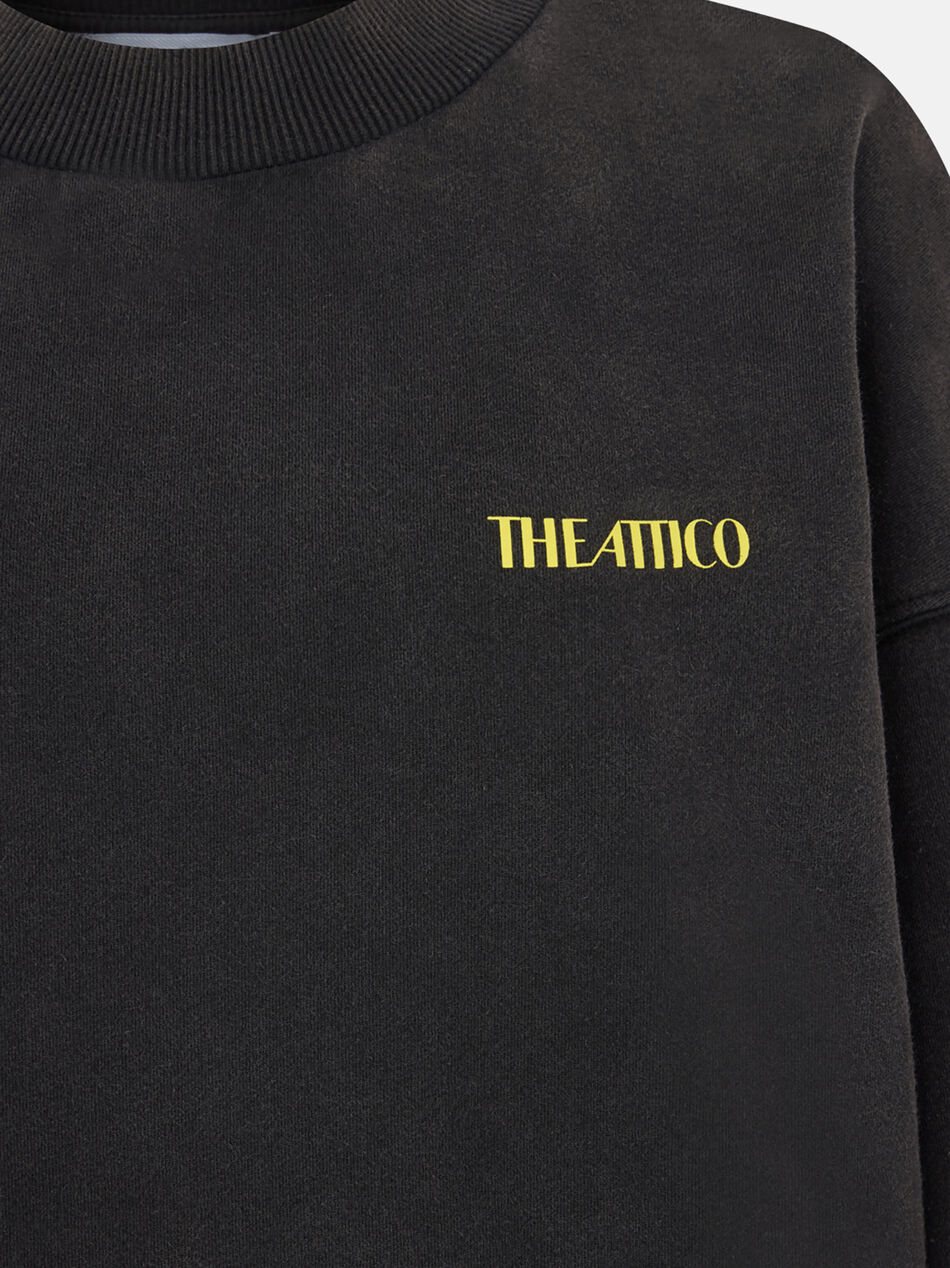 THE ATTICO The Attico x Highsnobiety faded black sweatshirt Faded black SPEWCF00012JJF003AA615