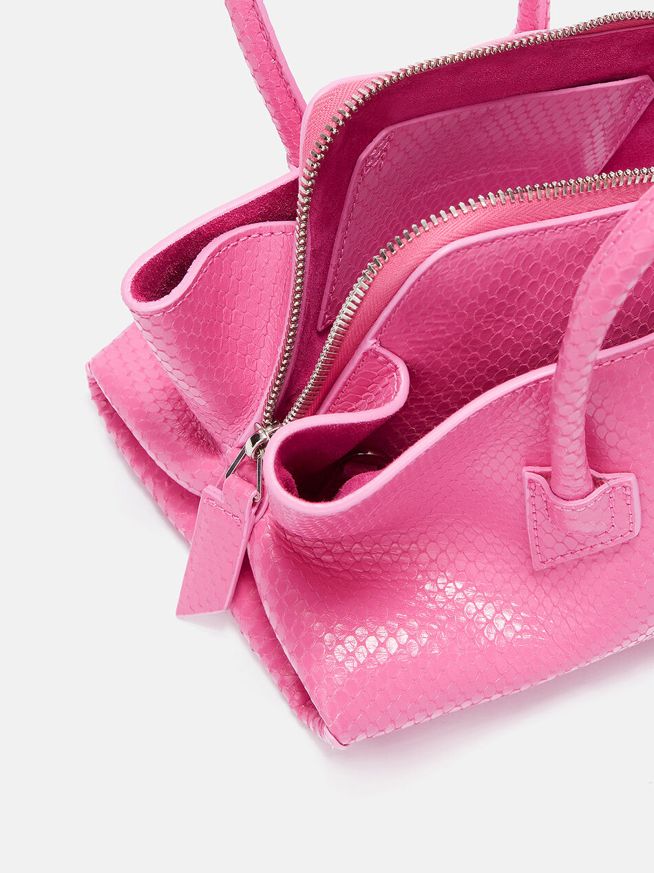 THE ATTICO ''La Passeggiata Mini'' fuchsia top handle FUCHSIA 260WAH00063LBT003PR008