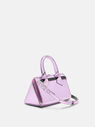 THE ATTICO ''Friday'' violet mini handbag