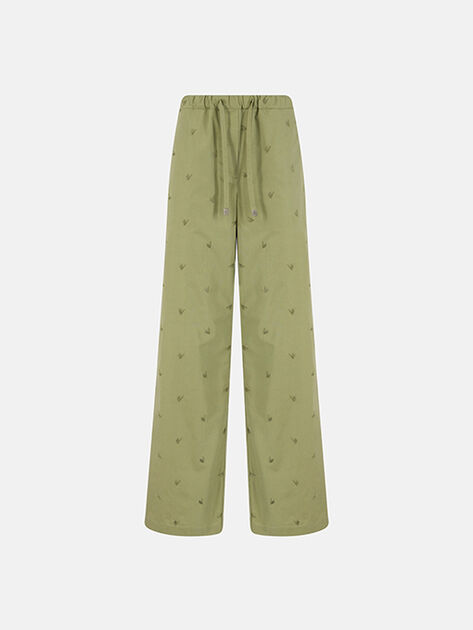 THE ATTICO Military green pants MILITARY GREEN 260WCP00263CCC104MA081