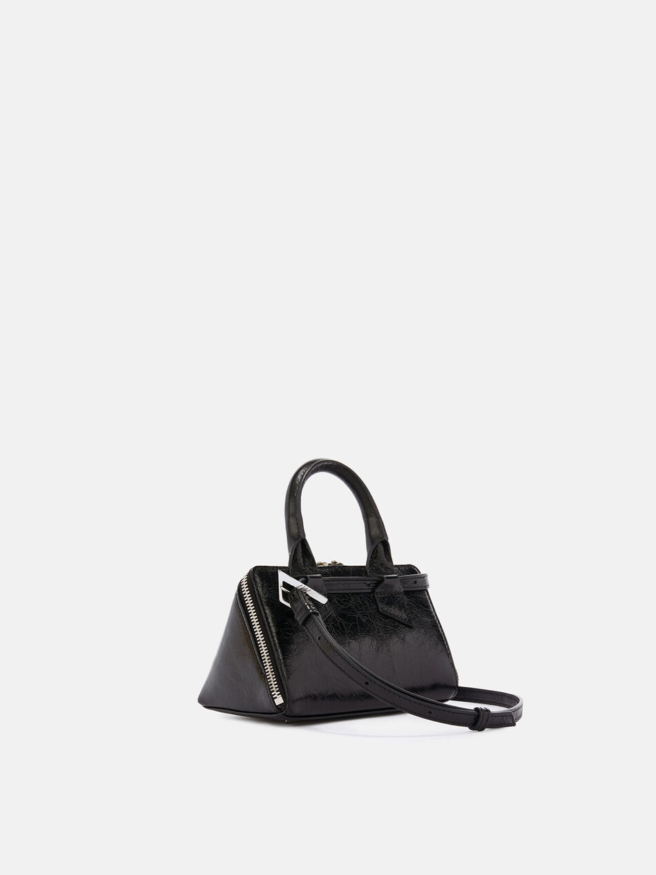 THE ATTICO ''Friday'' black mini bag Black 247WAH00002LBT110AA100