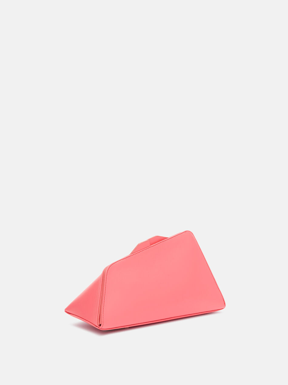 THE ATTICO ''8.30 PM'' coral oversized clutch CORAL 260WAH00001LBT019AA345