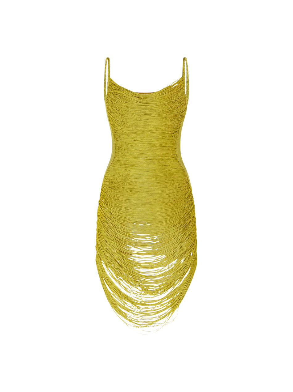 THE ATTICO Light green mini dress LIGHT GREEN 250WCA00433KVV015AA131