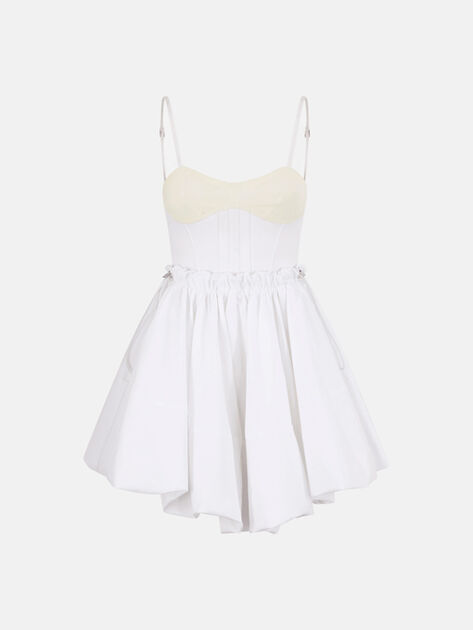 THE ATTICO White mini dress White 260WCA00460CCE002AA001