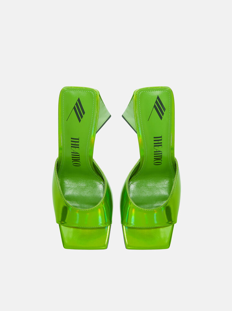Attico Heels In Green