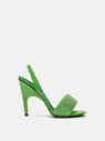 THE ATTICO ''Rem'' fluo green sandal FLUO GREEN 236WS522PA45T163