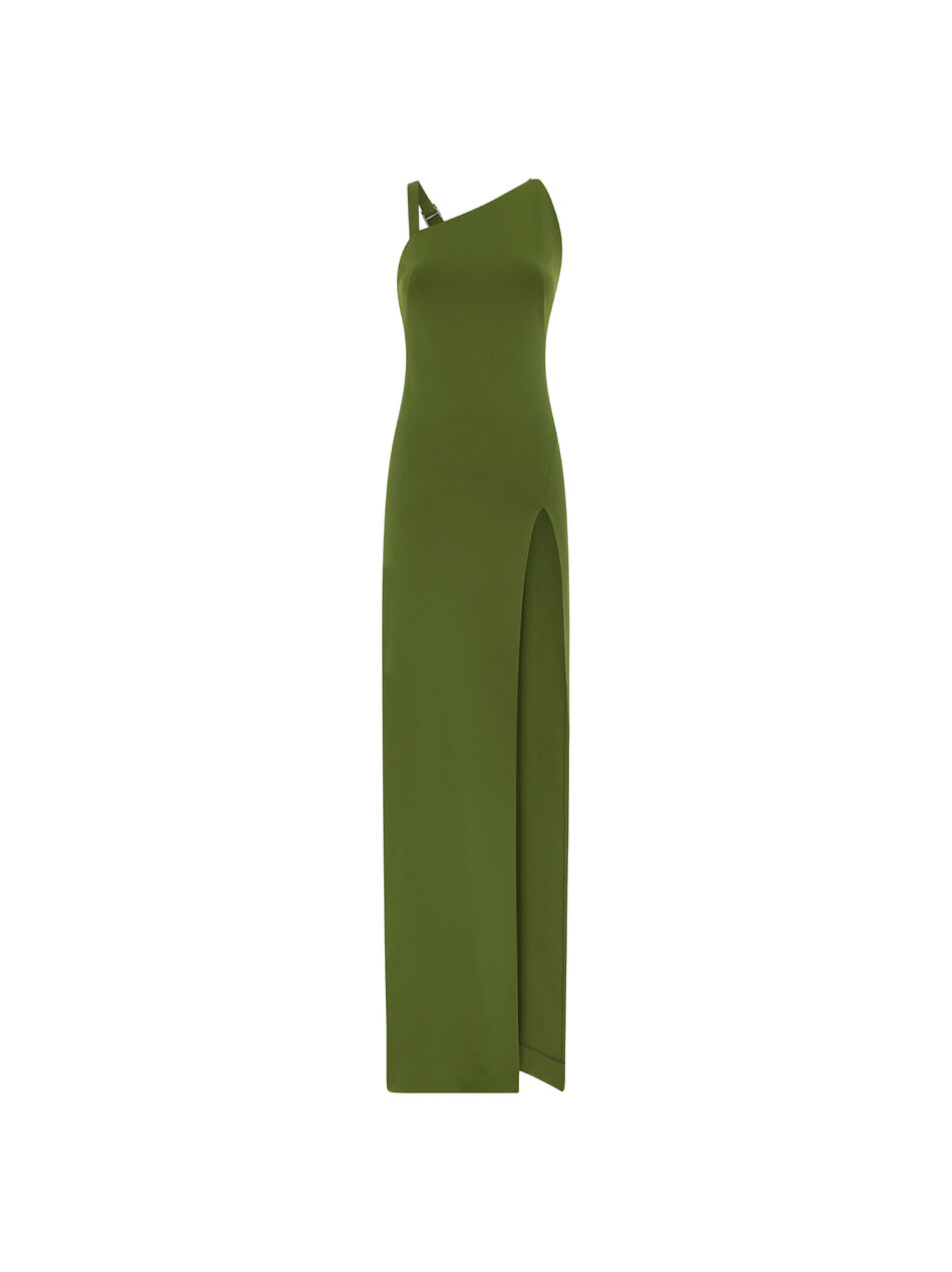 THE ATTICO Green long dress GREEN 260WCW00261VVP002AA017