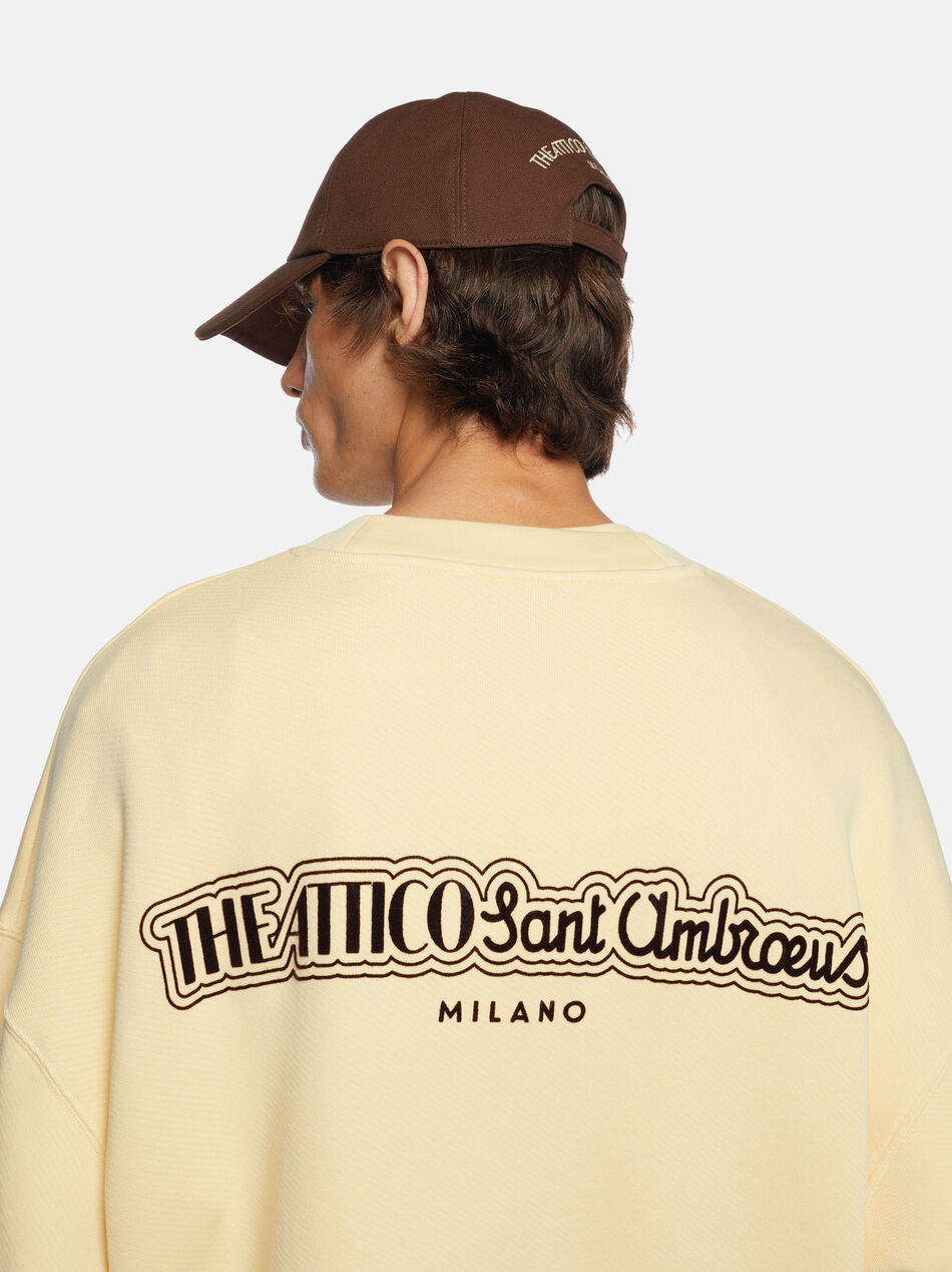 THE ATTICO The Attico Sant Ambroeus brown cap Brown SPFWAC18C075064