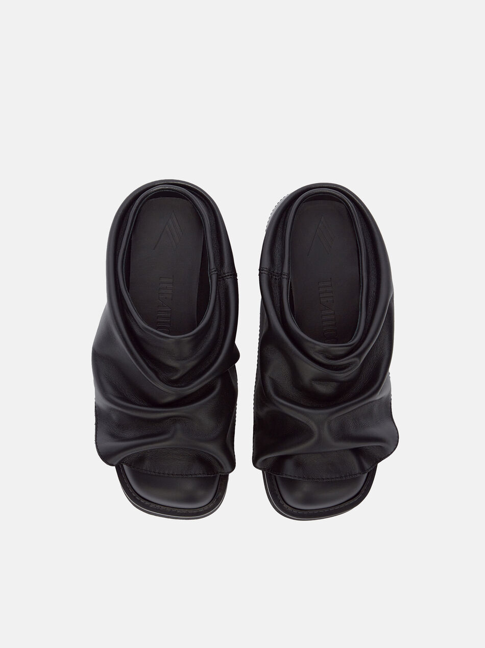 THE ATTICO ''Mini Robin'' black sabot BLACK 250WSH00855LBT019AA100