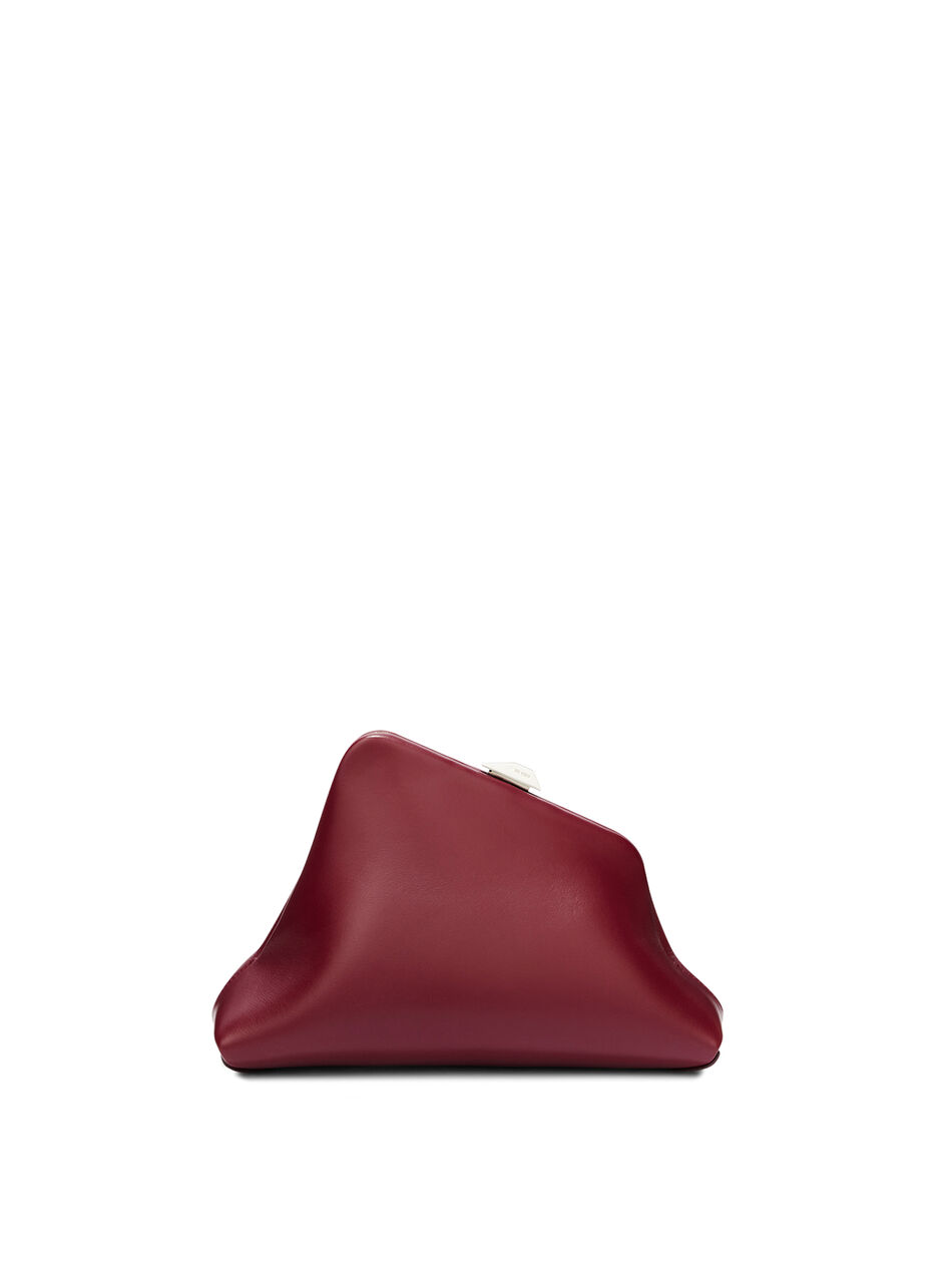 THE ATTICO ''Day Off  Small'' burgundy clutch BURGUNDY 251WAH00059LBT019AA114