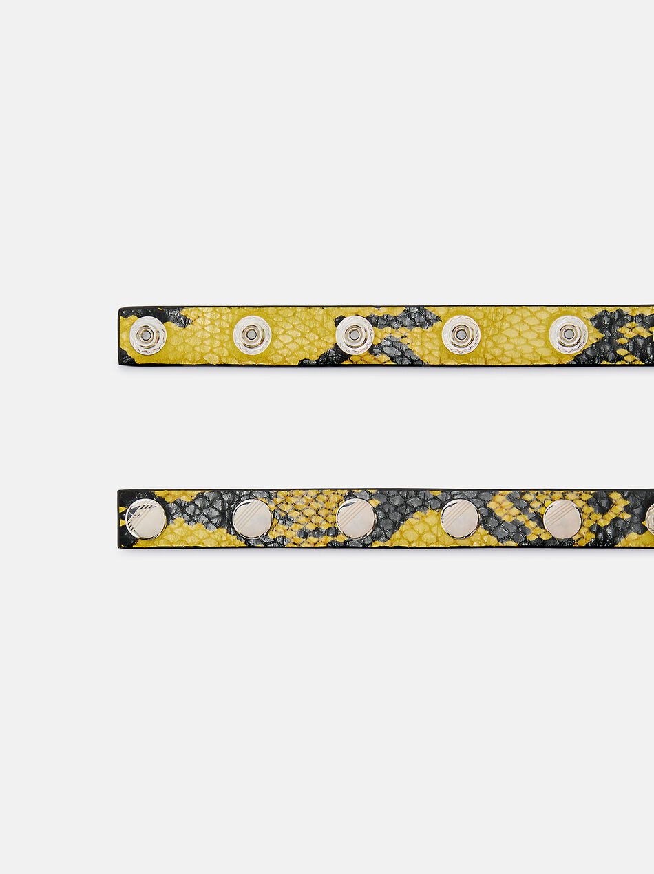 THE ATTICO Yellow and black belt YELLOW/BLACK 260WKE00027LBT003PR227