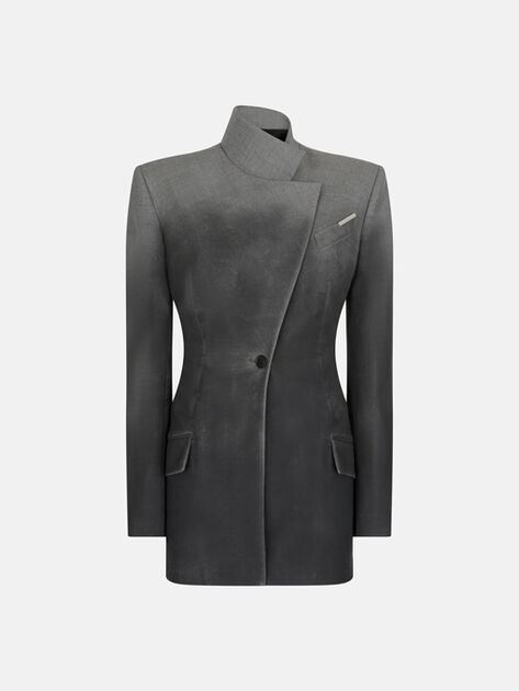 THE ATTICO Grey melange jacket Grey melange 250WCG00082WWW062SP822