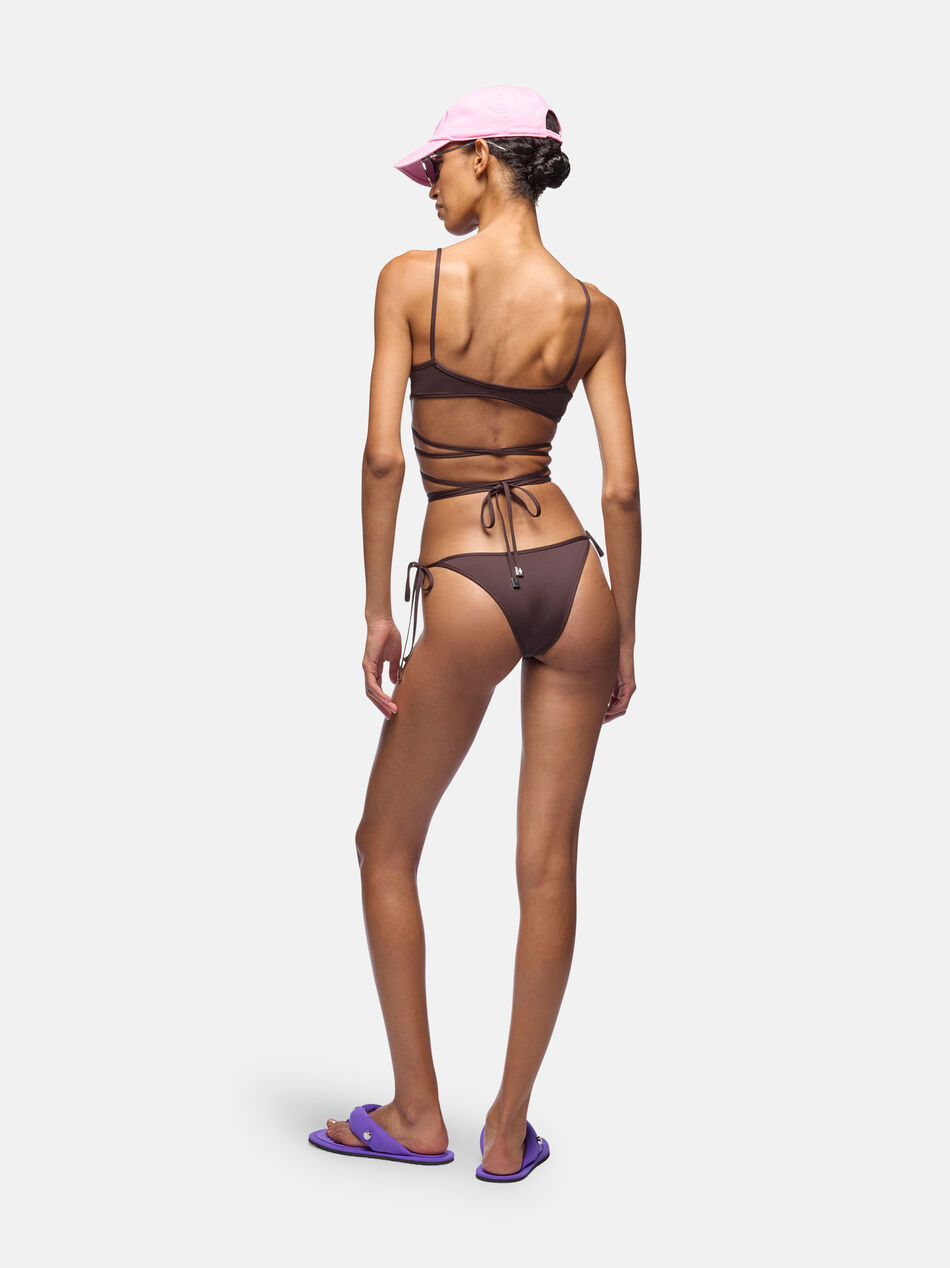 THE ATTICO Dark brown bikini DARK BROWN 260WBC00009PAA113AA204