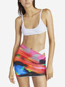 THE ATTICO Multicolour printed mini skirt