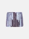 THE ATTICO ''Rue'' lavender mini skirt Lavander 236WCS87H111287
