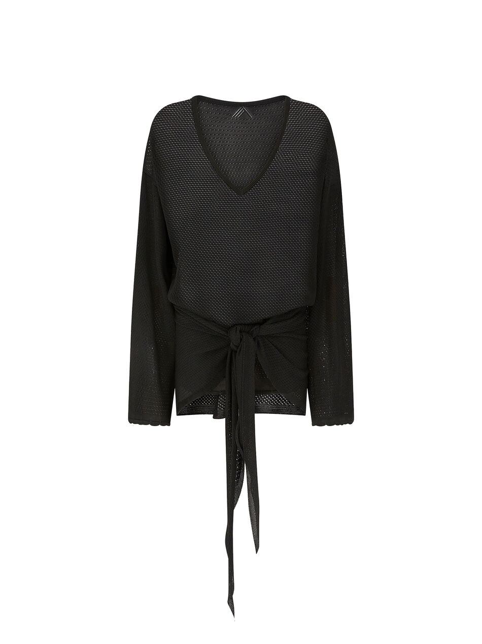 THE ATTICO Black mini dress Black 250WCA00418VVV092AA100