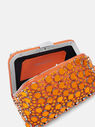 THE ATTICO ''Midnight'' orange mini clutch ORANGE 231WAH40L019R033