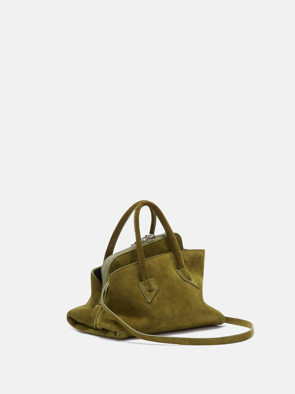 THE ATTICO ''La Passeggiata Mini'' khaki top handle Khaki 260WAH00063LBT007AA853