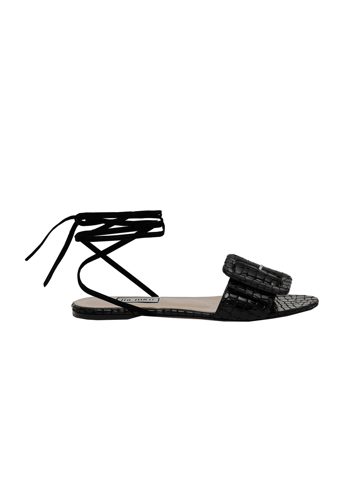 The Attico Flat Sandal With Buckle 4
