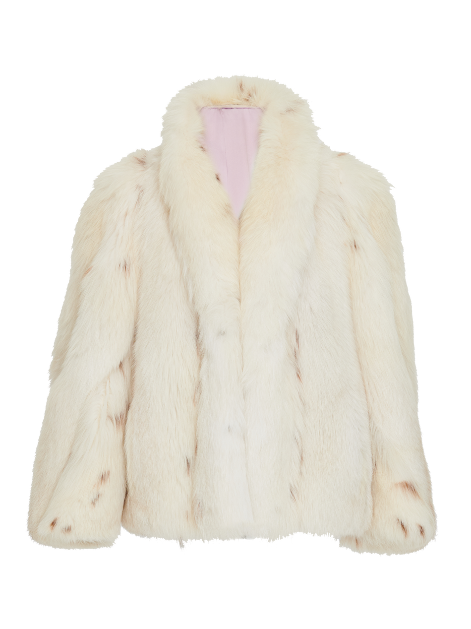 The Attico "Call Me Back" upcycled jacket ICE 202WCX05F001042