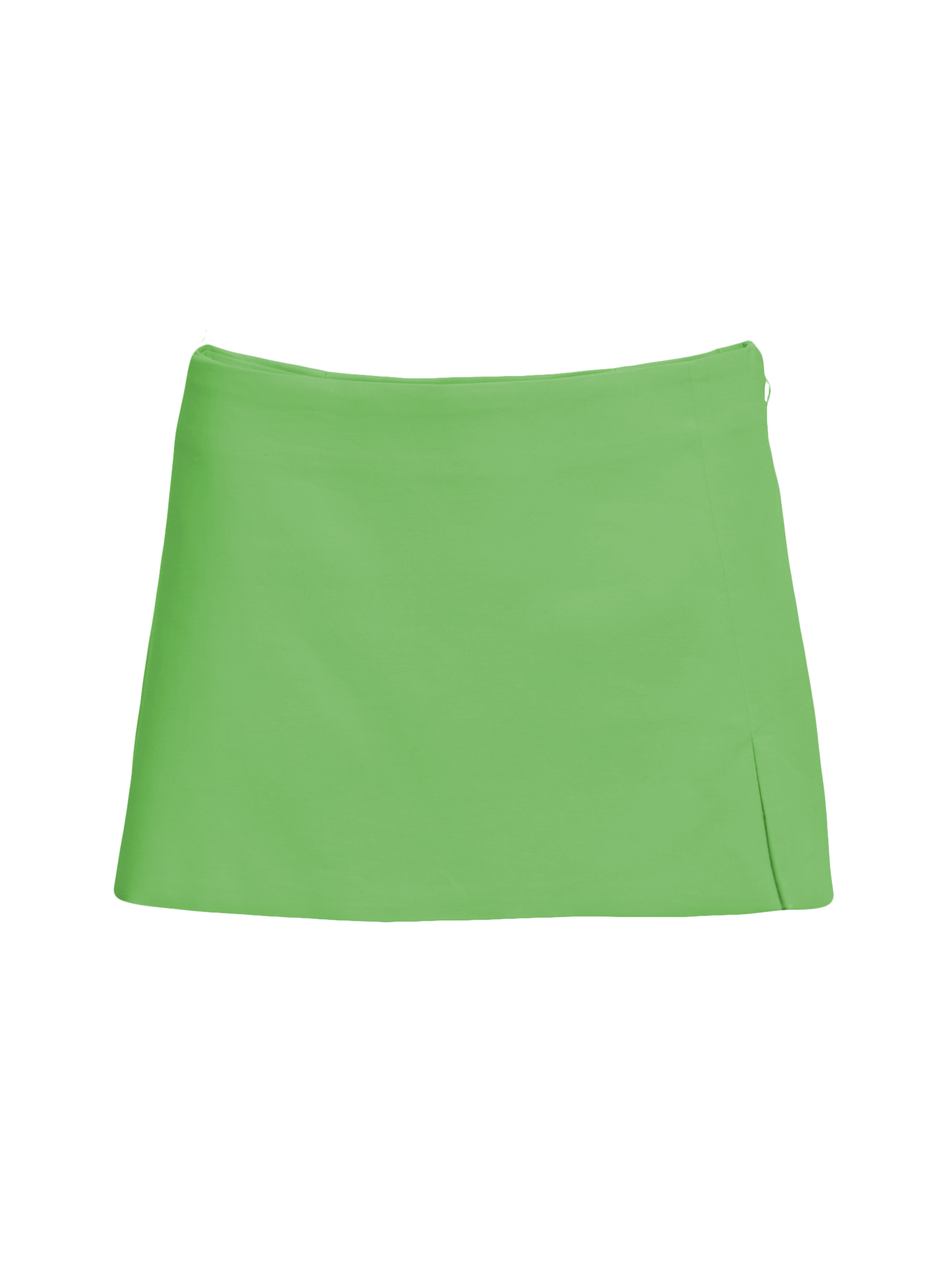 green skirt mini
