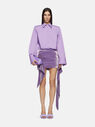 THE ATTICO ''Margot'' lavender mini dress Lavander 237WCA113C069287