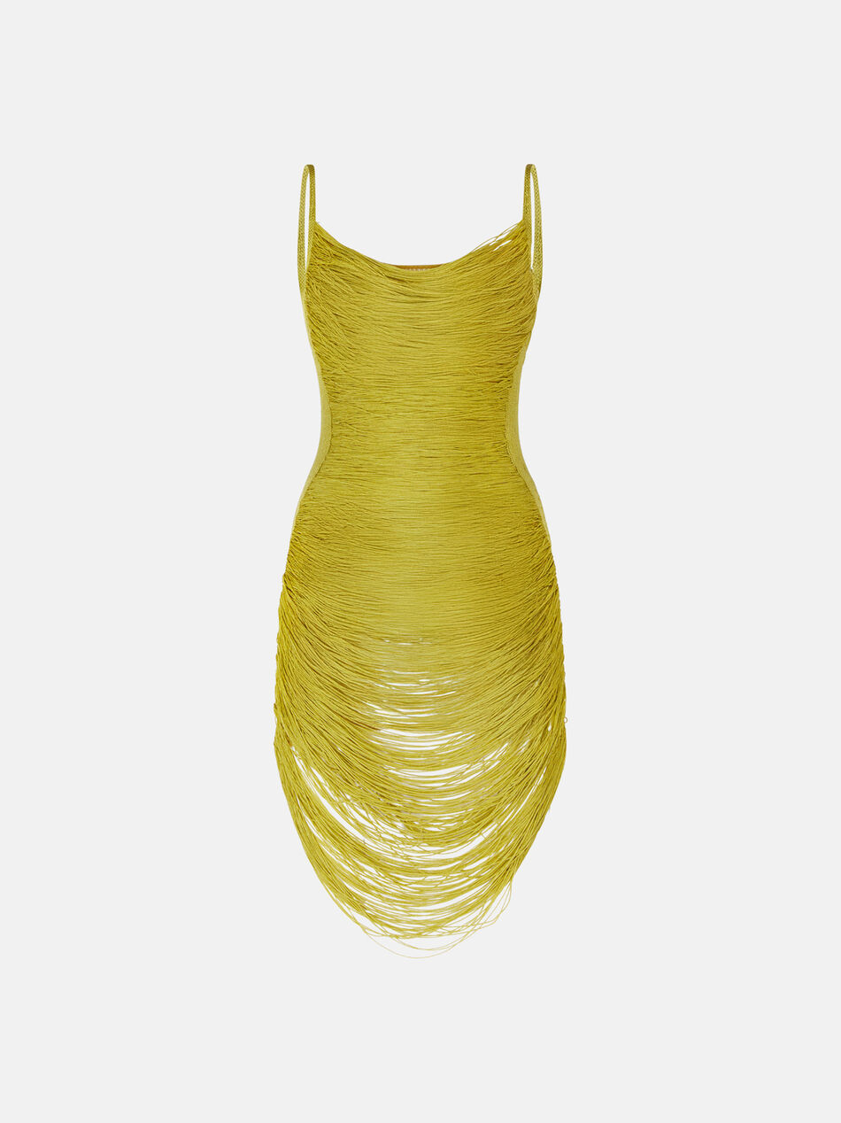 THE ATTICO Light green mini dress LIGHT GREEN 250WCA00433KVV015AA131