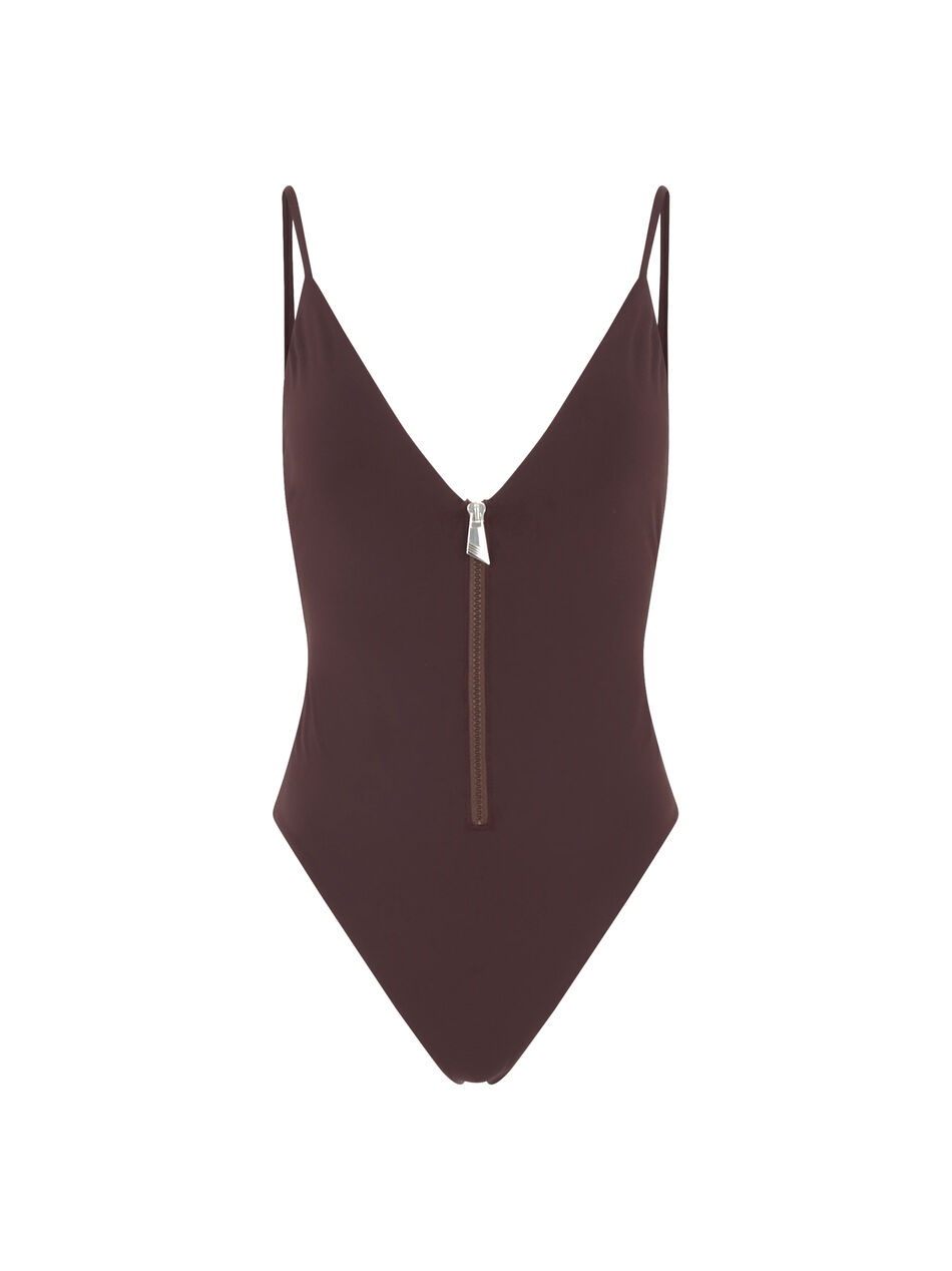 THE ATTICO Dark brown one piece DARK BROWN 260WBA00010PAA113AA204