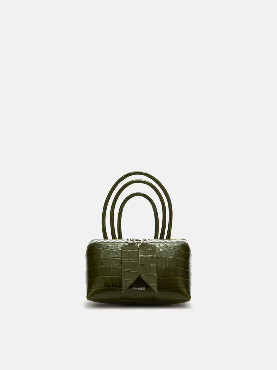 THE ATTICO ''Friday'' dark green mini bag DARK GREEN 260WAH00060LBT021PR129
