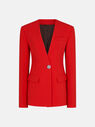THE ATTICO ''Louise'' red blazer