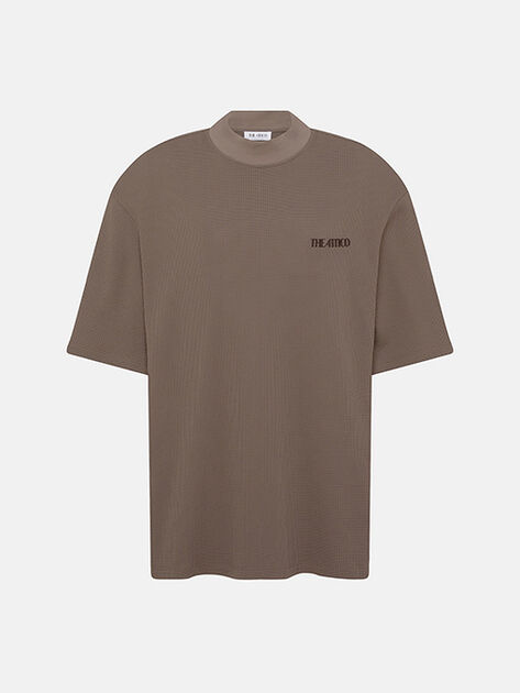 THE ATTICO ''Kilie'' dark brown t-shirt dark brown 247WCT173J049204