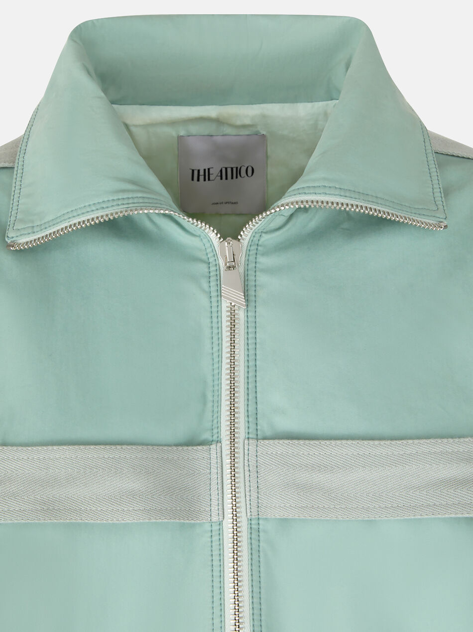 THE ATTICO Sage green bomber SAGE GREEN 250WCB00087CCC110AA277