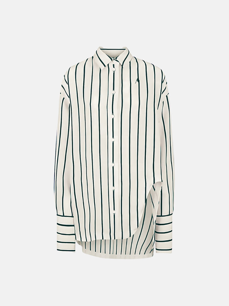 Attico Diana'' Shirt Multicolor In Neutral